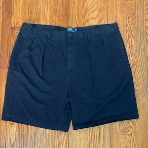 Polo Ralph Lauren Tyler shorts Pleated front navy men’s 48 Big preppy